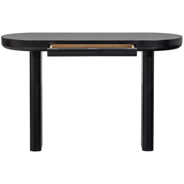 Birou Mael, MDF, negru, 75 x 120 x 50 cm, WOOOD 377389-Z [5]