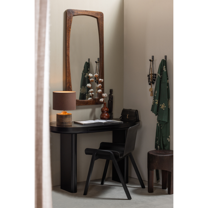 Birou Mael, MDF, negru, 75 x 120 x 50 cm, WOOOD 377389-Z [2]