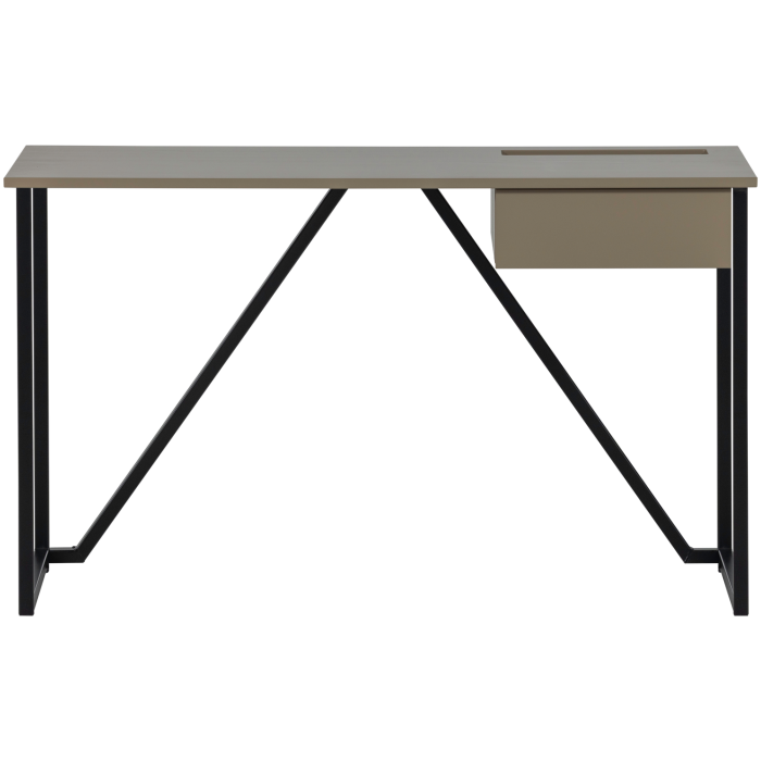 Birou New Julius, lemn de pin, maro pamantiu, 75 x 126 x 53 cm, WOOOD 373899-M [4]
