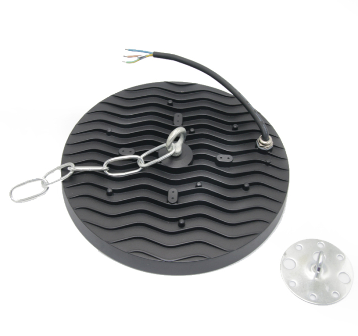 Corp industrial LED UFO, 100W, 6200K, IP44, plastic si aluminiu, negru, Dablerom 3-9021000 [2]