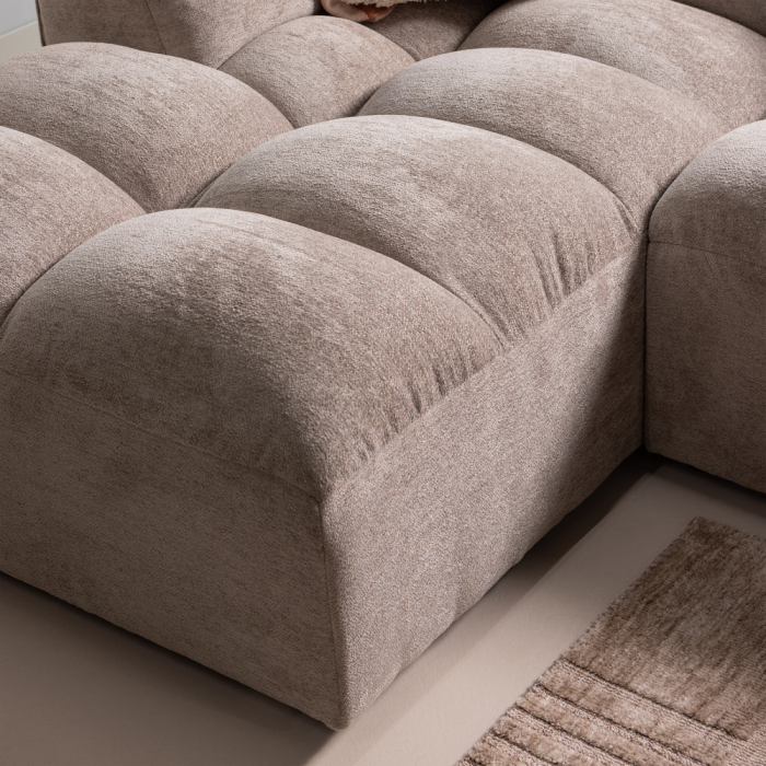 Covor Lovi, poliester, taupe, 1 x 170 x 240 cm, WOOOD 377625-T [2]
