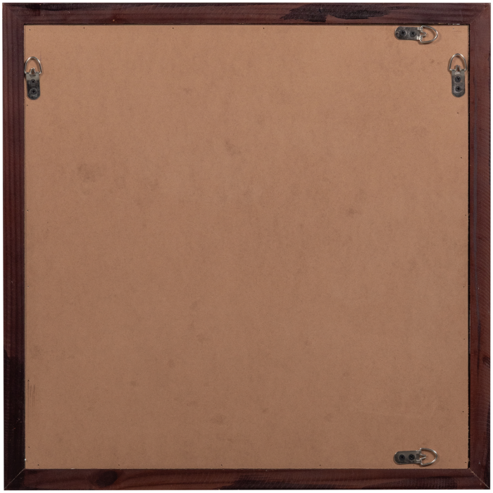 Decoratiune de perete Anno, bumbac, natur, 60 x 60 x 10 cm, WOOOD 377578-N [5]