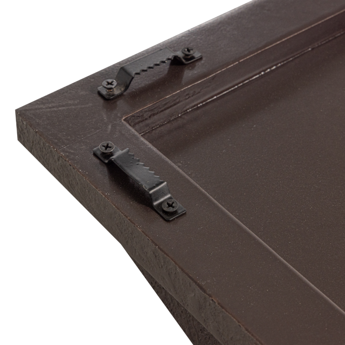 Decoratiune de perete Axis, metal, maro, 81 x 61 x 9 cm, WOOOD 377940-B [7]