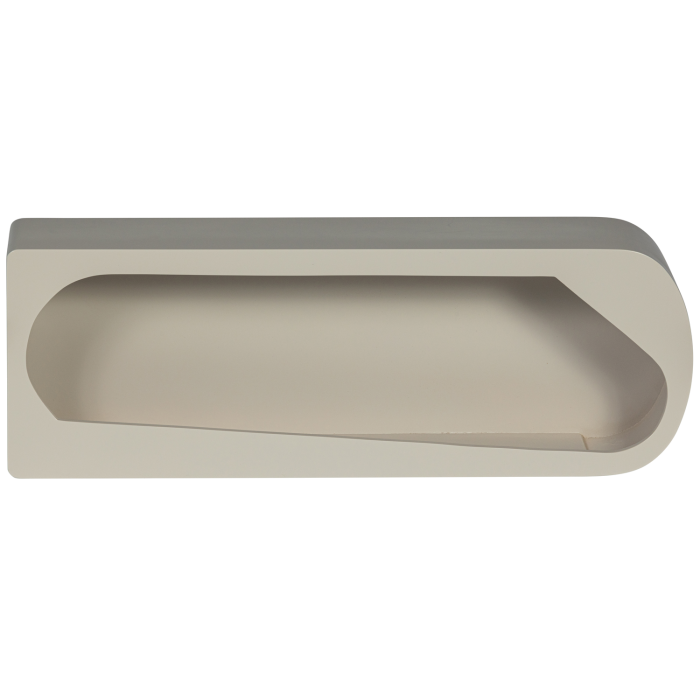 Decoratiune de perete Noam, lemn, gri prafuit, 70 x 24 x 15 cm, WOOOD 377386-D [5]