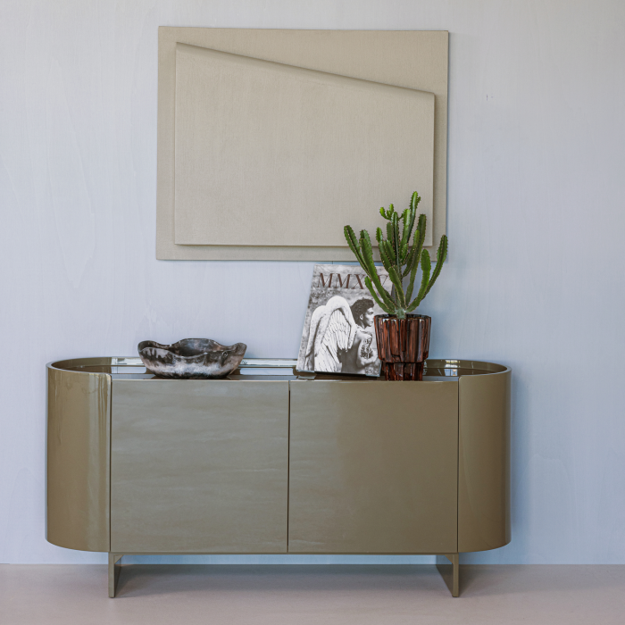 Decoratiune de perete Numa, metal, gri, 104 x 84 x 13 cm, WOOOD 377944-G [3]