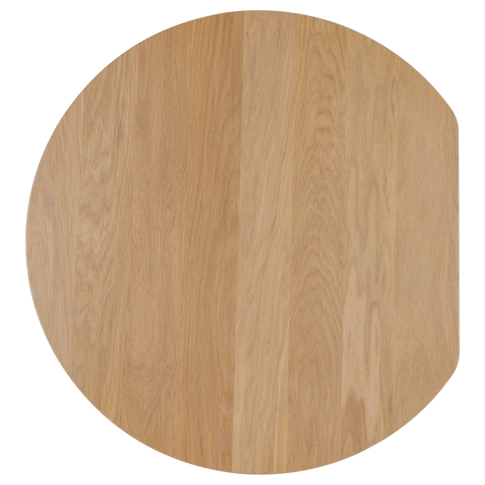 Element de capat masa bistro Tablo, lemn de stejar, transparent, 74 x 79 x 73 cm, WOOOD 377958-TP [5]