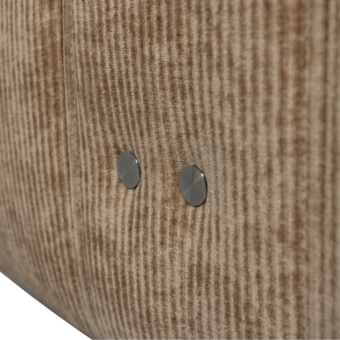Fotoliu Hein, tesatura reiata, maro deschis, 94 x 98 x 83 cm, WOOOD 377566-LB [8]