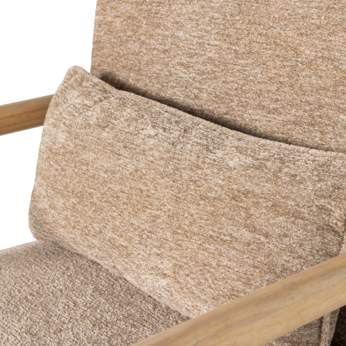Fotoliu Mark, chenille, nisipiu, 75 x 67 x 82 cm, WOOOD 373811-Z [7]