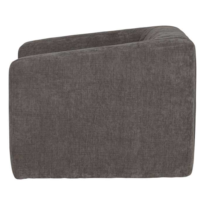 Fotoliu Omaire, chenille, gri, 77 x 120 x 93 cm, WOOOD 378132-G [4]