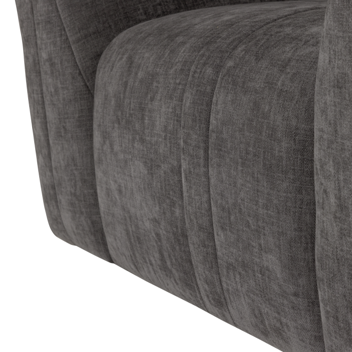 Fotoliu Omaire, chenille, gri, 77 x 120 x 93 cm, WOOOD 378132-G [7]