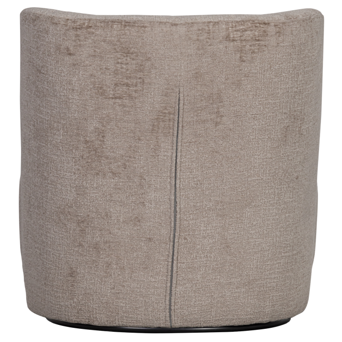 Fotoliu pivotant Atty, poliester, nisipiu, 75 x 74 x 65 cm, WOOOD 340504-Z [7]