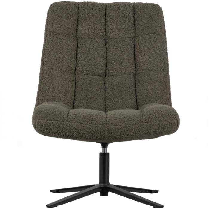 Fotoliu pivotant Job, poliester, verde, 101 x 70 x 85 cm, WOOOD 373406-G [3]