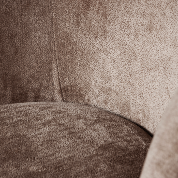 Fotoliu pivotant Popular, poliester, taupe, 72 x 81 x 80 cm, WOOOD 801440-T [7]