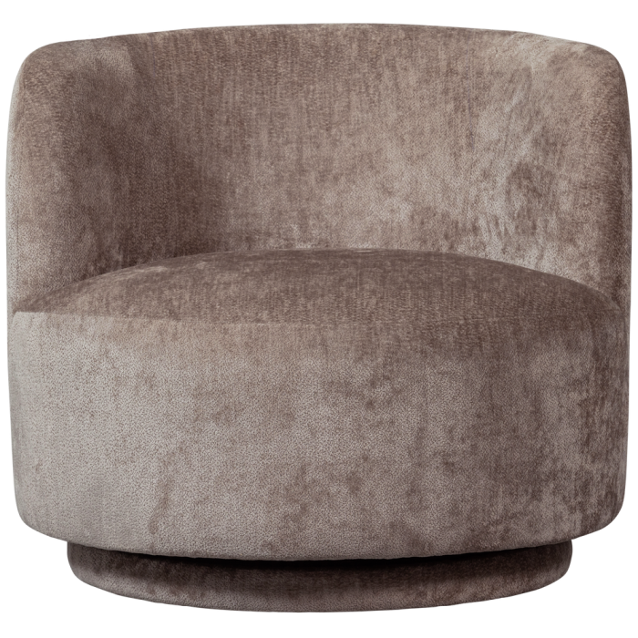 Fotoliu pivotant Popular, poliester, taupe, 72 x 81 x 80 cm, WOOOD 801440-T [4]