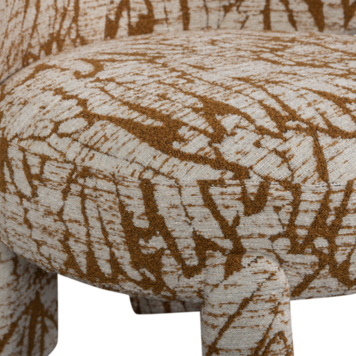 Fotoliu Upke, poliester, natur/maro, 76 x 75 x 69 cm, WOOOD 377485-N [7]
