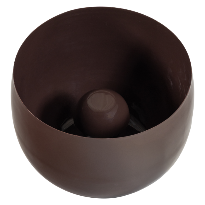 Lampa de masa Mero, 25 W, E27, metal, maro, 34 x 35 x 35 cm, WOOOD 377882-B [3]