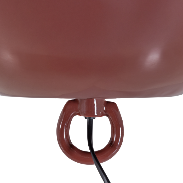 Lampa de masa Mero, 25 W, E27, metal, rosu, 25 x 26 x 26 cm, WOOOD 377883-R [6]