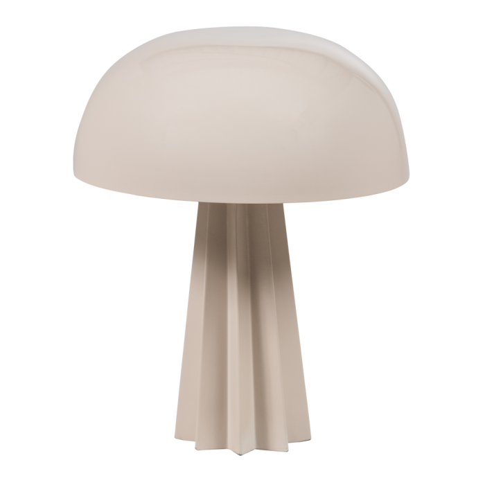 Lampa de masa Virel, 40 W, E27, metal, gri deschis, 29 x 11 x 11 cm, WOOOD 377785-G [4]