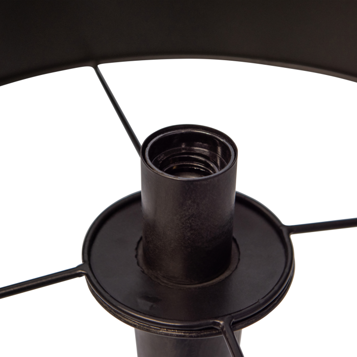 Lampa de podea Blackout Too, 40 W, E27, fier, negru/alama, 151 x 45 x 45 cm, WOOOD 800311-Z [4]