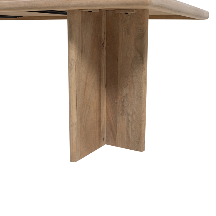 Masa dining Ato, lemn de mango, natur, 76 x 220 x 90 cm, WOOOD 377856-N [6]