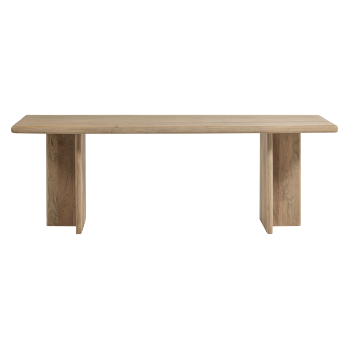 Masa dining Ato, lemn de mango, natur, 76 x 220 x 90 cm, WOOOD 377856-N [4]