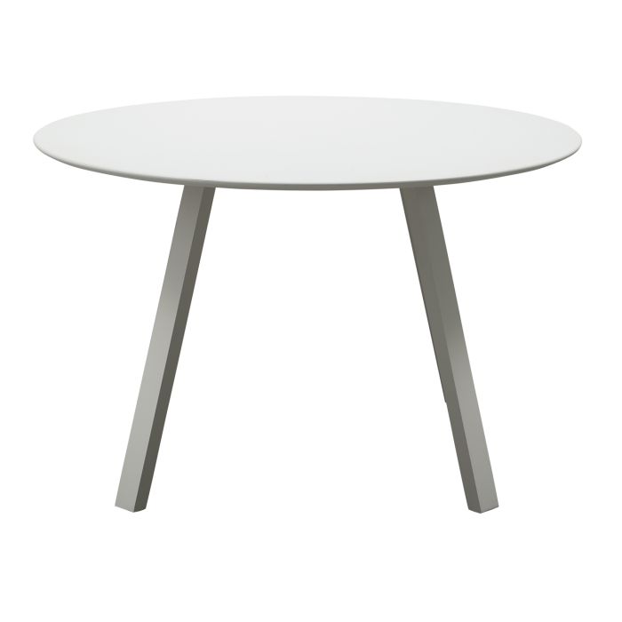Masa dining Auke, aluminiu, gri ceata, 75 x 120 x 120 cm, WOOOD 377445-M [3]