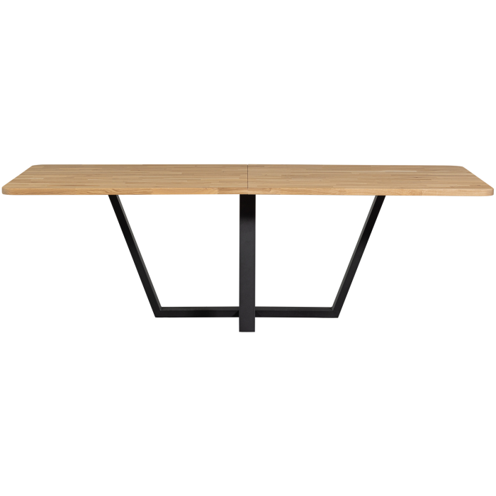 Masa dining Combi-tablo: XL Blat de, lemn de stejar, natur, 77 x 240 x 100 cm, WOOOD 373996-D [3]