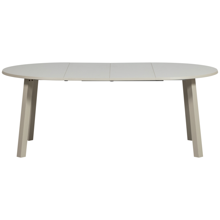 Masa dining extensibila Janne, lemn de stejar, gri Dakar, 75 x 120 x 120 cm, WOOOD 373786-DG [8]