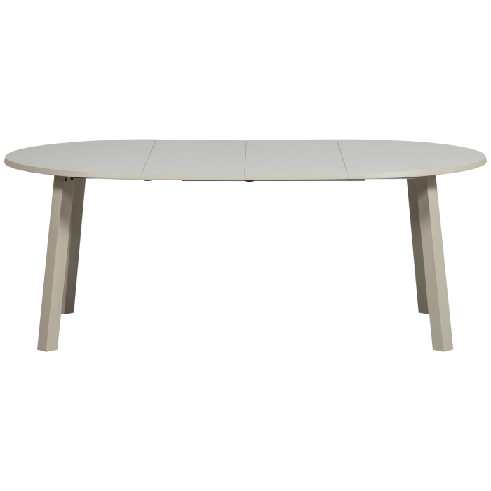 Masa dining extensibila Janne, lemn de stejar, gri Dakar, 75 x 120 x 120 cm, WOOOD 373786-DG [9]