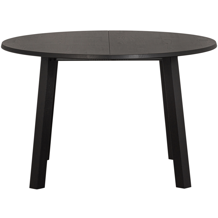 Masa dining extensibila Lange Jan Ø, lemn de stejar, negru intens, 75 x 120 x 120 cm, WOOOD 373786-Z [4]