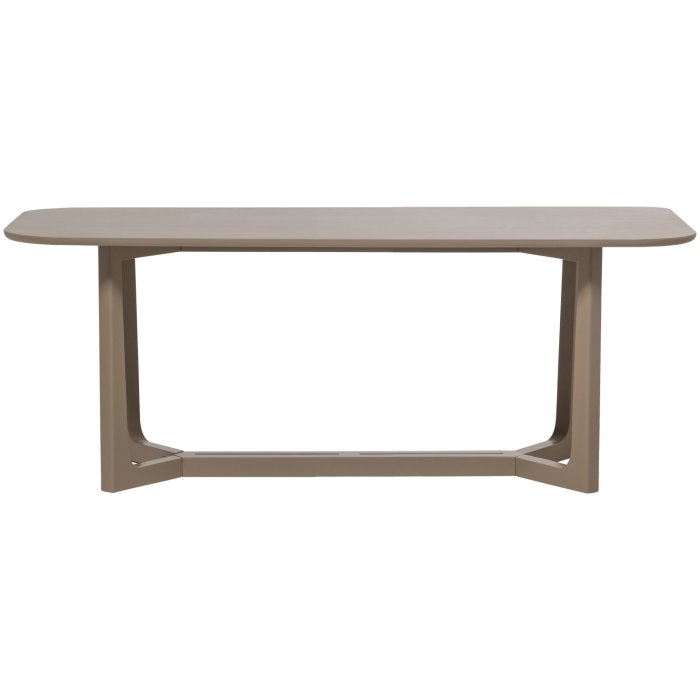 Masa dining Ferion, lemn de mango, maro pamantiu, 76 x 180 x 90 cm, WOOOD 377632-M [2]