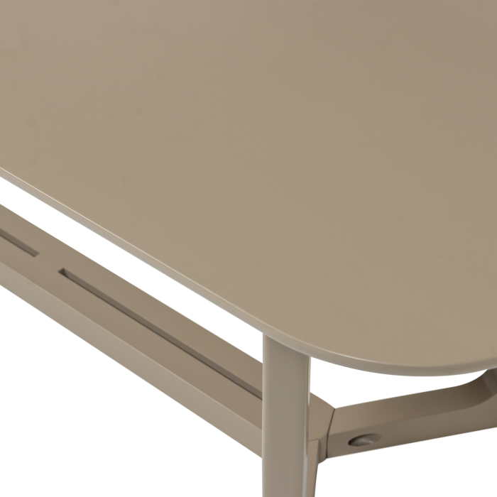 Masa dining Ferion, lemn de mango, maro pamantiu, 76 x 180 x 90 cm, WOOOD 377632-M [3]