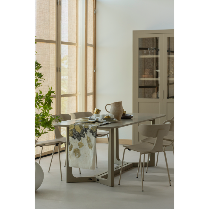 Masa dining Ferion, lemn de mango, maro pamantiu, 76 x 240 x 90 cm, WOOOD 377633-M [3]