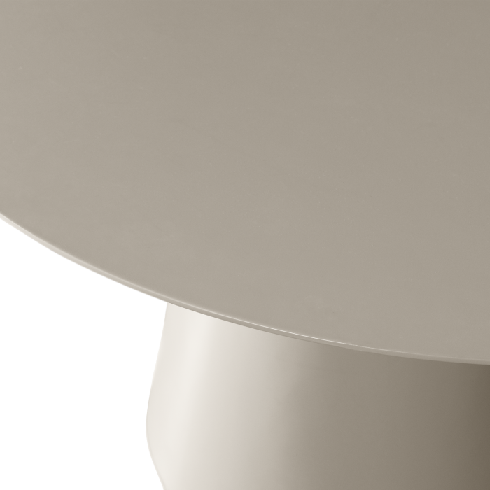 Masa dining Jorre, MDF, bej antichizat, 76 x 120 x 120 cm, WOOOD 340512-A [4]