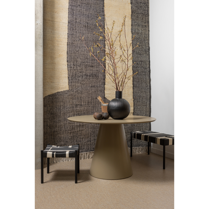 Masa dining Jorre, MDF, maro militar, 76 x 120 x 120 cm, WOOOD 340512-B [2]
