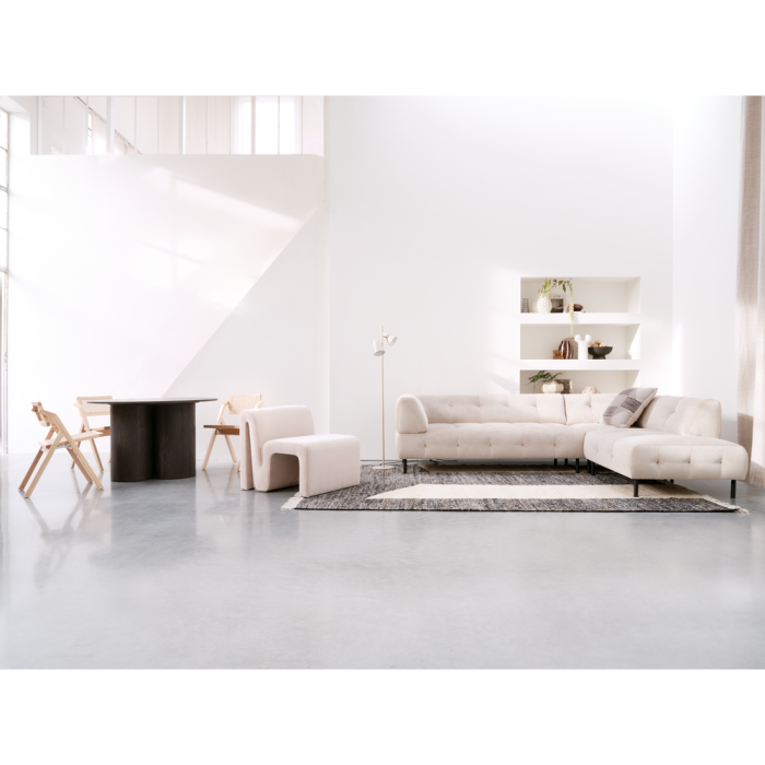 Masa dining Maan, MDF, maro inchis, 75 x 120 x 120 cm, WOOOD 374032-D [3]