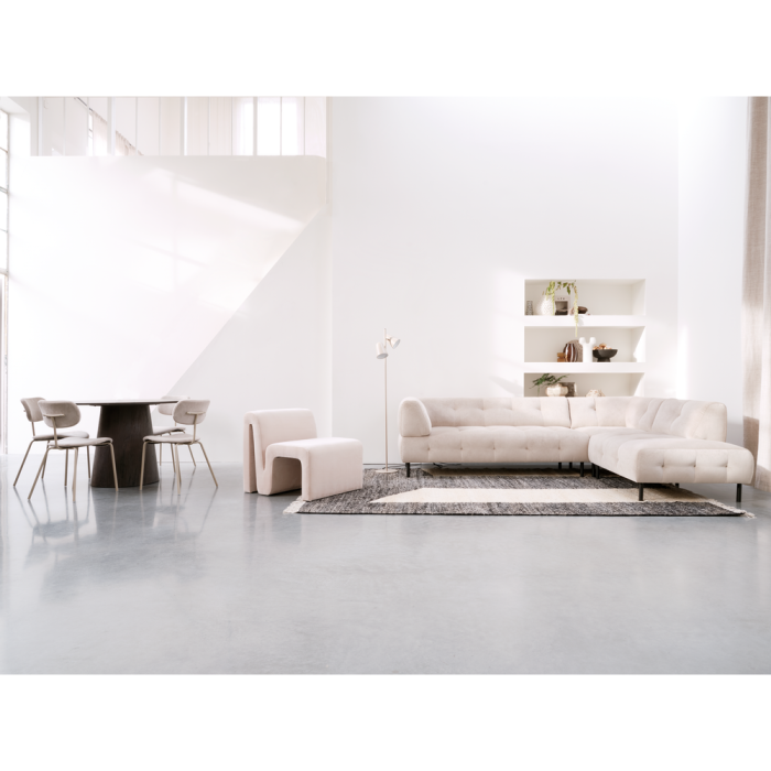 Masa dining Maan, MDF, maro inchis, 75 x 120 x 120 cm, WOOOD 374032-D [2]