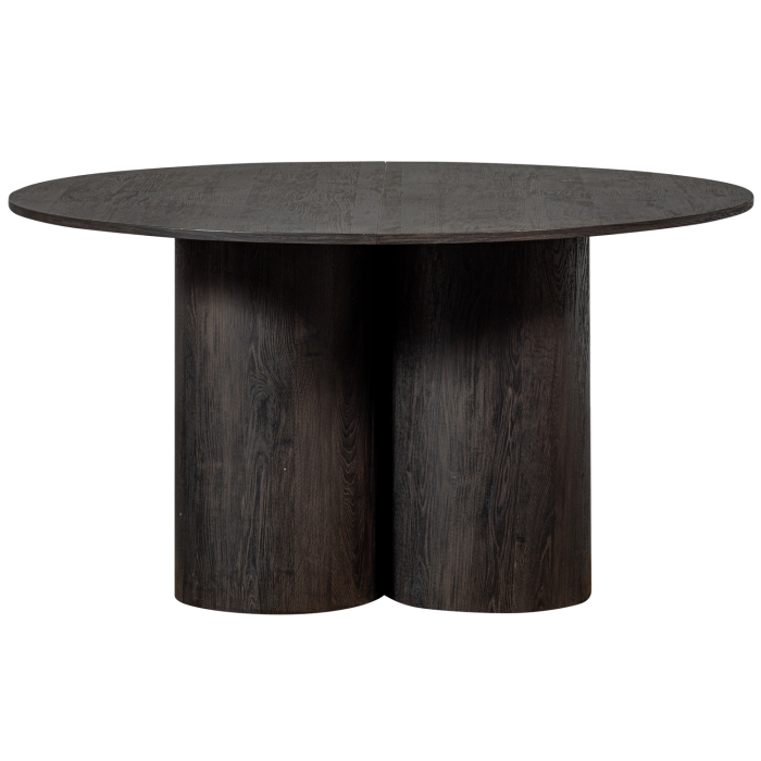 Masa dining Oona, MDF, maro inchis, 75 x 140 x 140 cm, WOOOD 374071-D [4]