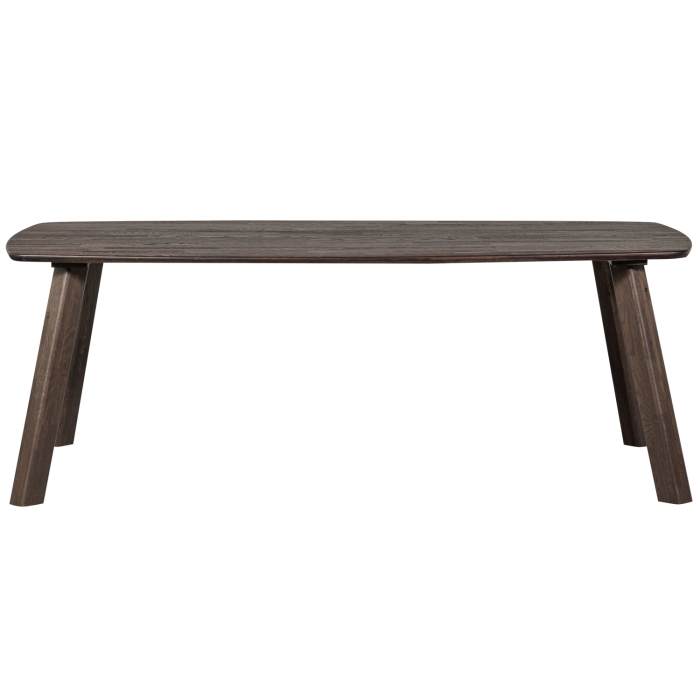 Masa dining Tablo, lemn de stejar, maro mystic, 74 x 220 x 100 cm, WOOOD 375100-MB [2]