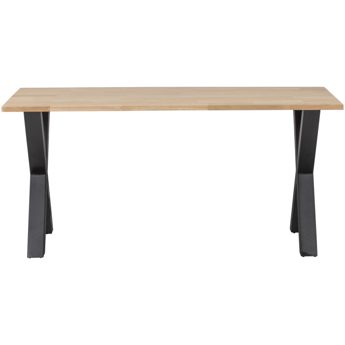 Masa dining Tablo, lemn de stejar, natur, 75 x 160 x 90 cm, WOOOD 376014-A [2]