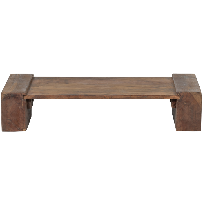 Masuta de cafea Cuno, lemn, maro inchis, 30 x 70 x 120 cm, WOOOD 373970-B [3]