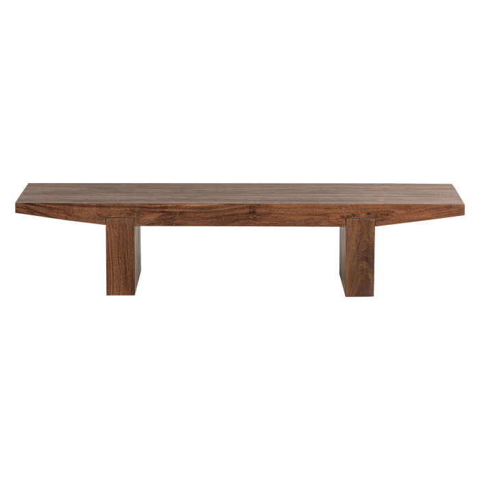 Masuta de cafea Eron, lemn de salcam, maro, 32 x 152 x 48 cm, WOOOD 377839-B [4]