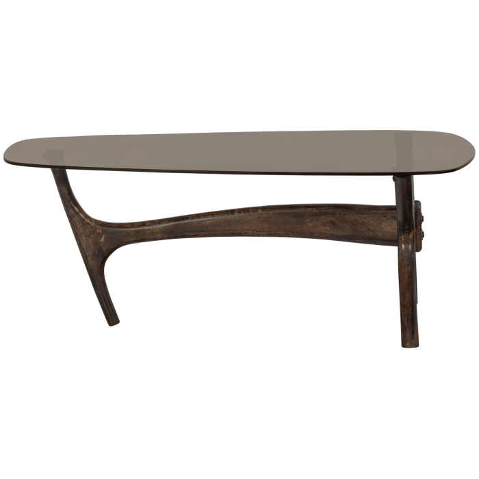 Masuta de cafea Flash, lemn de mango, nuc, 42 x 110 x 60 cm, WOOOD 801350-W [4]