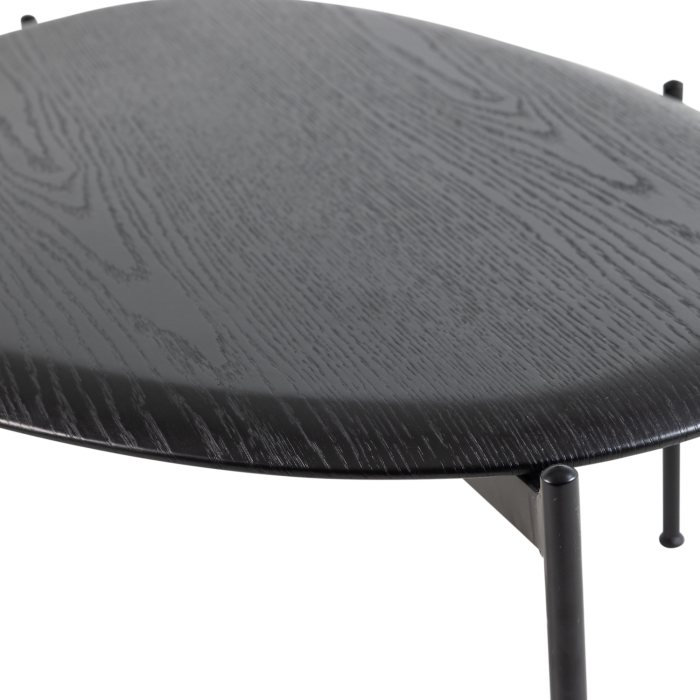 Masuta de cafea Kota, MDF, negru, 36 x 92 x 68 cm, WOOOD 377832-Z [8]
