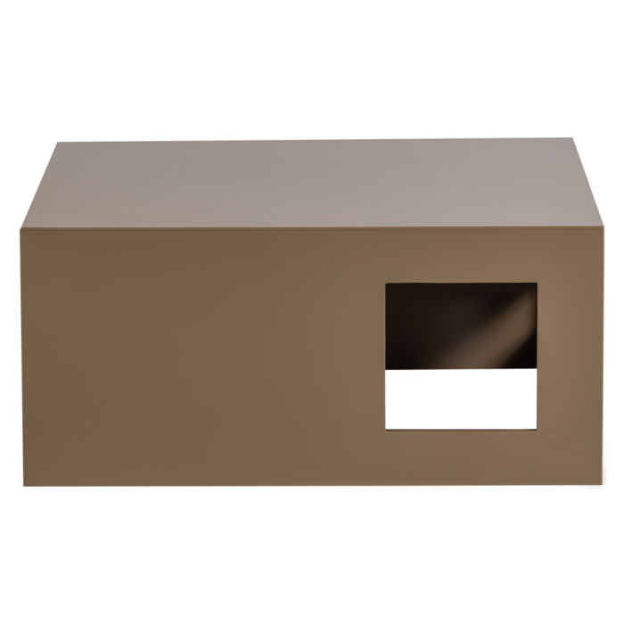 Masuta de cafea Modern, MDF, nisipiu, 40 x 88 x 88 cm, vtwonen 400555-Z [3]