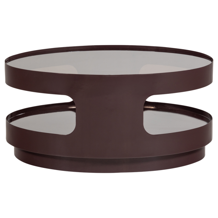 Masuta de cafea Sero, metal, maro, 32 x 70 x 70 cm, WOOOD 377934-B [5]