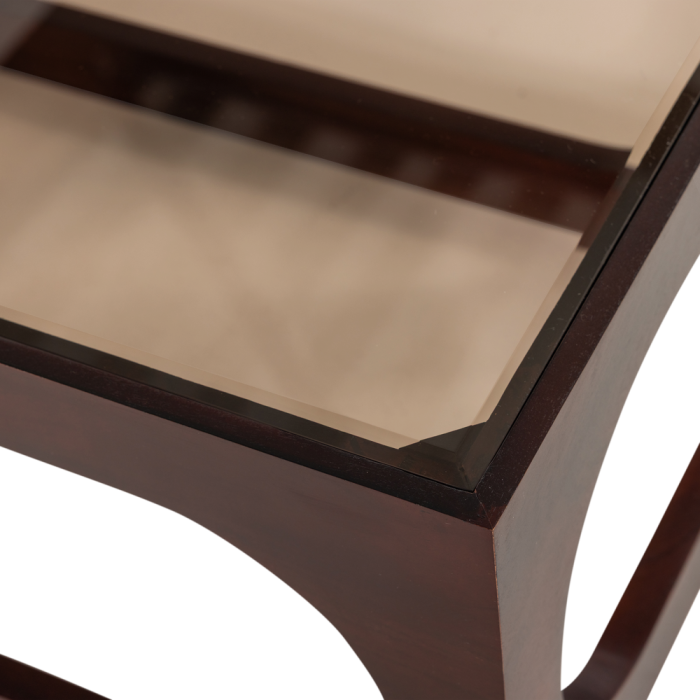 Masuta de cafea Trax, lemn de salcam, maro, 35 x 77 x 50 cm, WOOOD 377932-B [5]