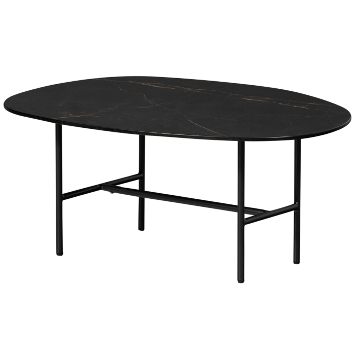 Masuta de cafea Vajen, portelan, negru, 34 x 80 x 60 cm, WOOOD 373987-Z [5]
