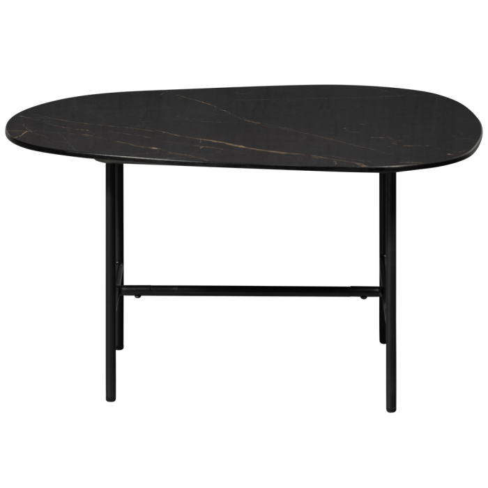 Masuta de cafea Vajen, portelan, negru, 38 x 70 x 70 cm, WOOOD 373988-Z [5]