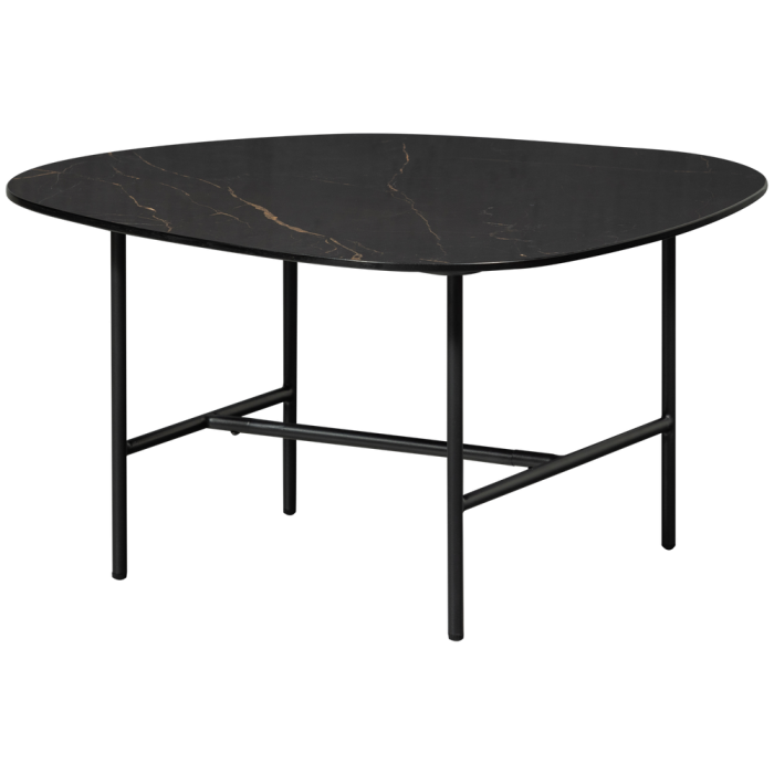 Masuta de cafea Vajen, portelan, negru, 38 x 70 x 70 cm, WOOOD 373988-Z [6]
